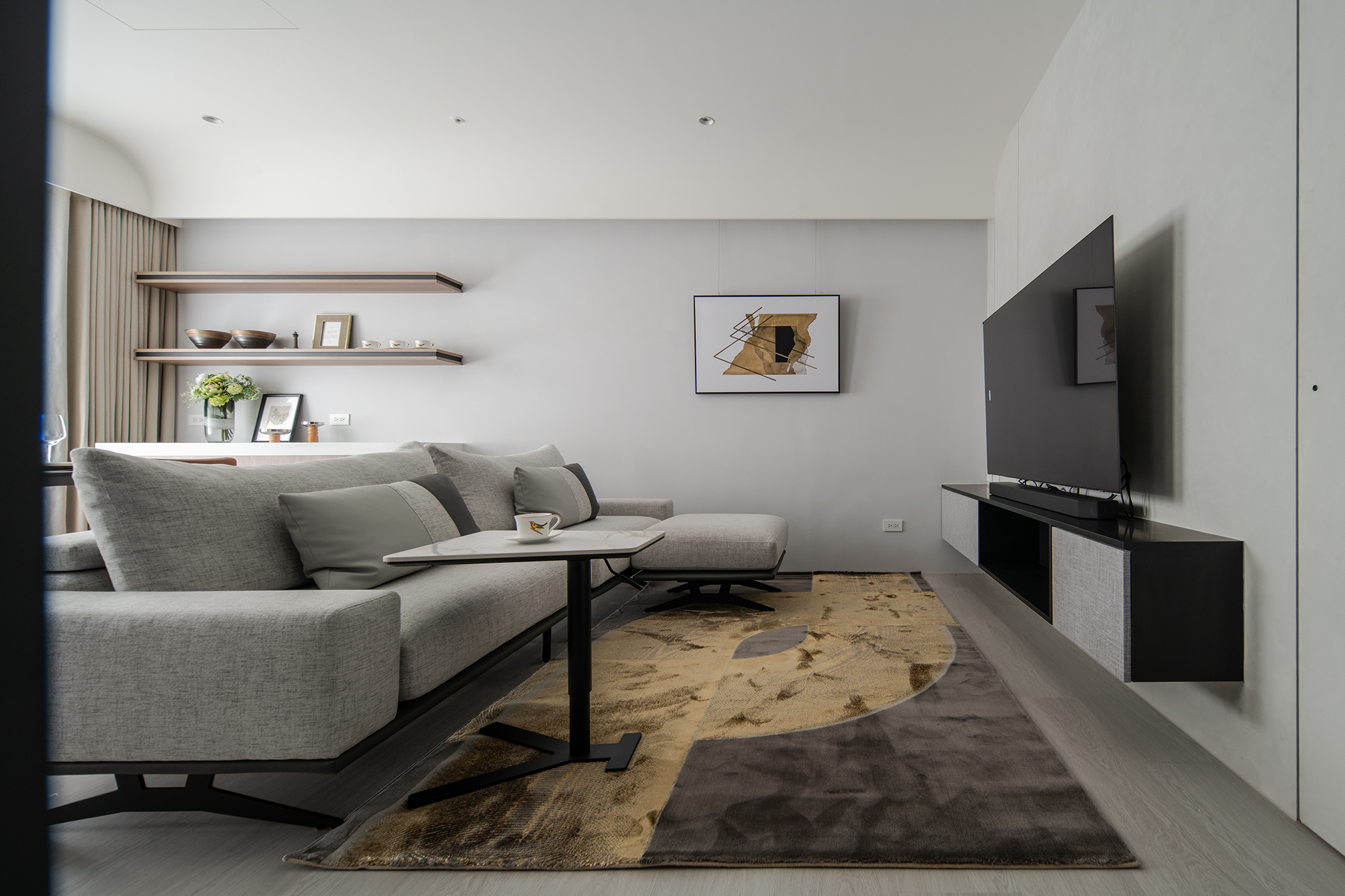 新北室內設計｜丰韻深邃，新北住宅設計案-7