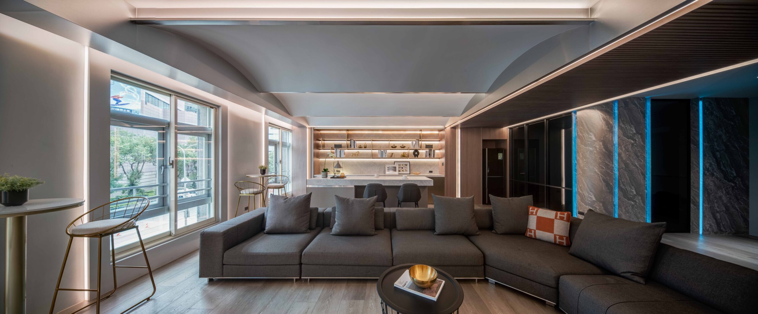 中古屋翻修|萬象溢彩,招待會所設計案-1