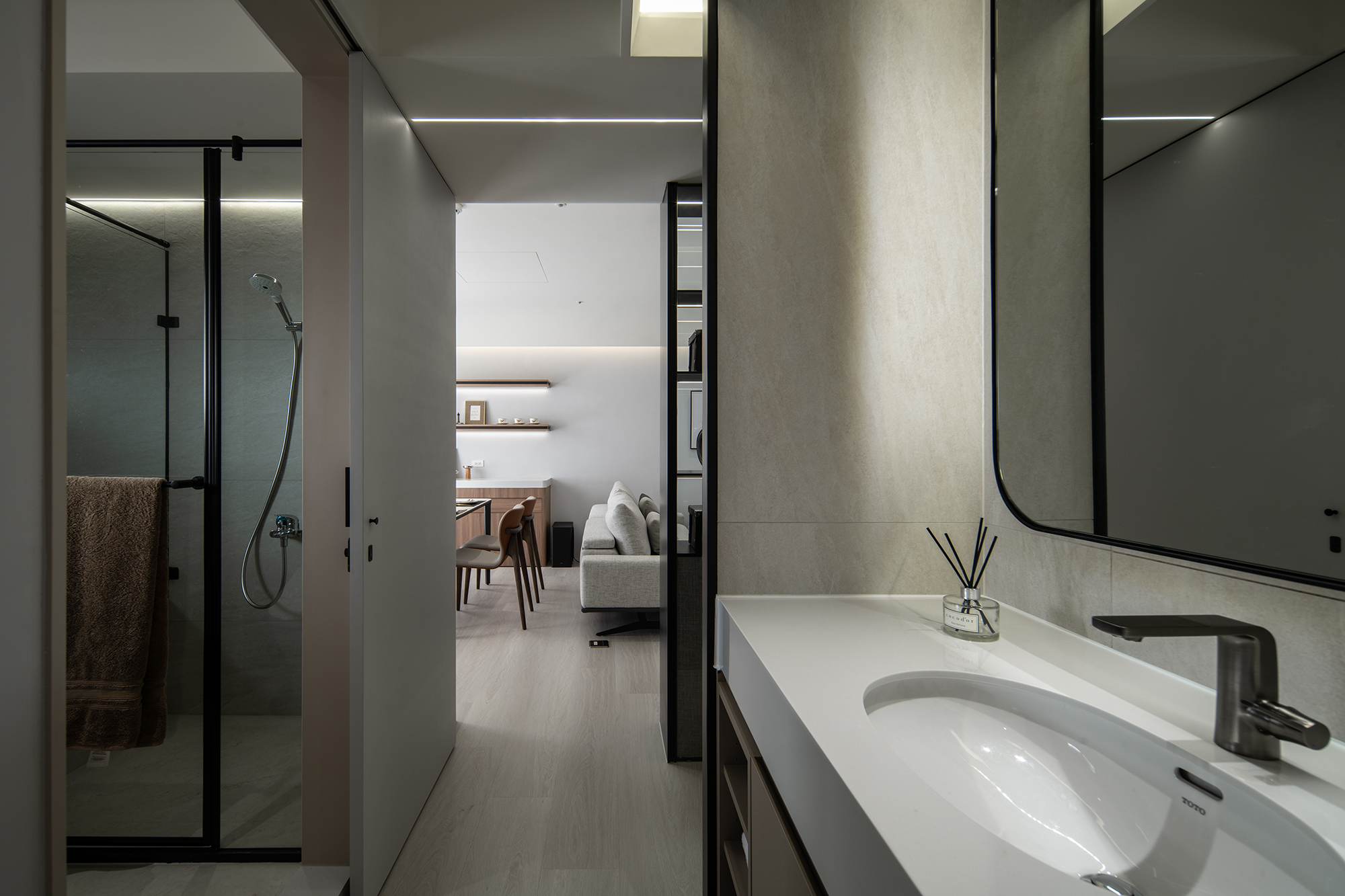 新北室內設計｜丰韻深邃，新北住宅設計案-10