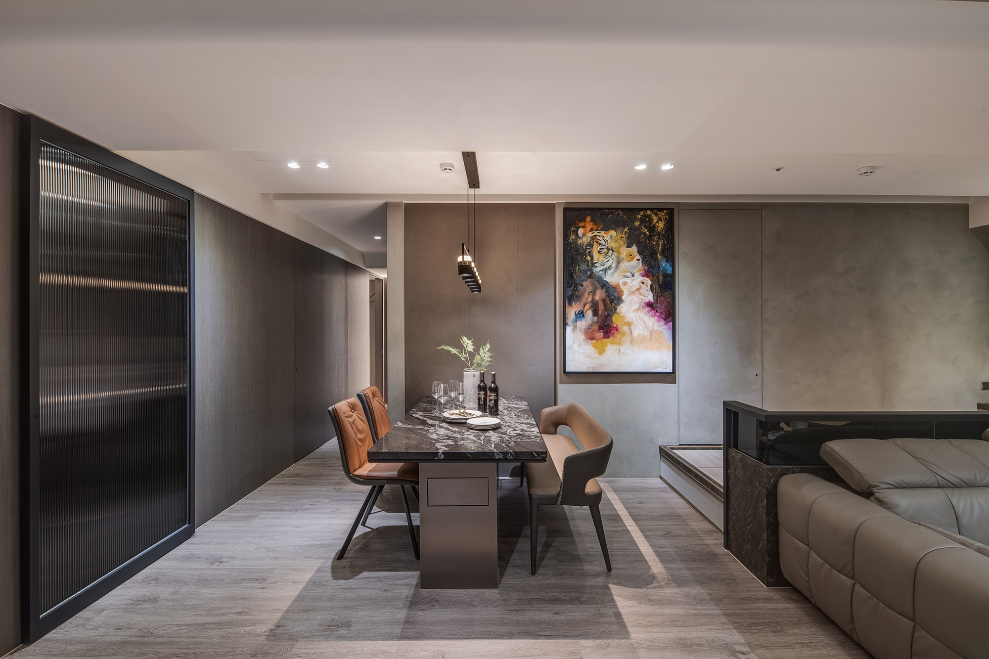 台北室內裝潢|圓融之詩,住宅空間設計案-8