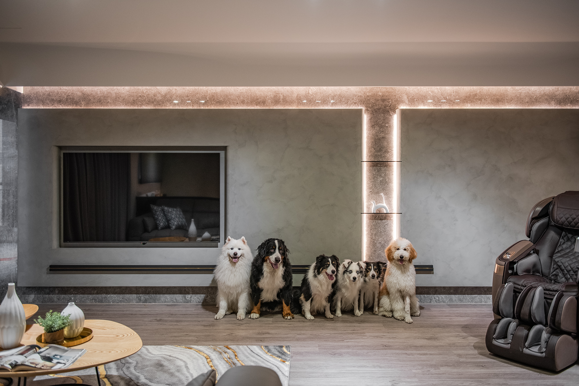 台北室內裝潢|圓融之詩,住宅空間設計案-2