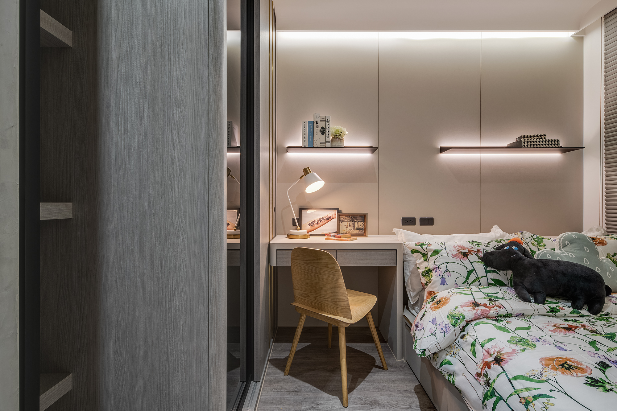 台北室內裝潢|圓融之詩,住宅空間設計案-6