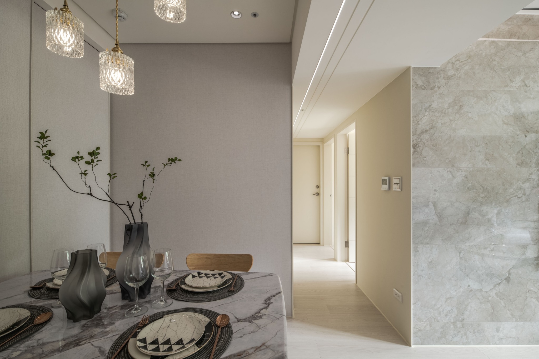 新北室內設計推薦｜碧邸幽光，新北住宅設計案-3