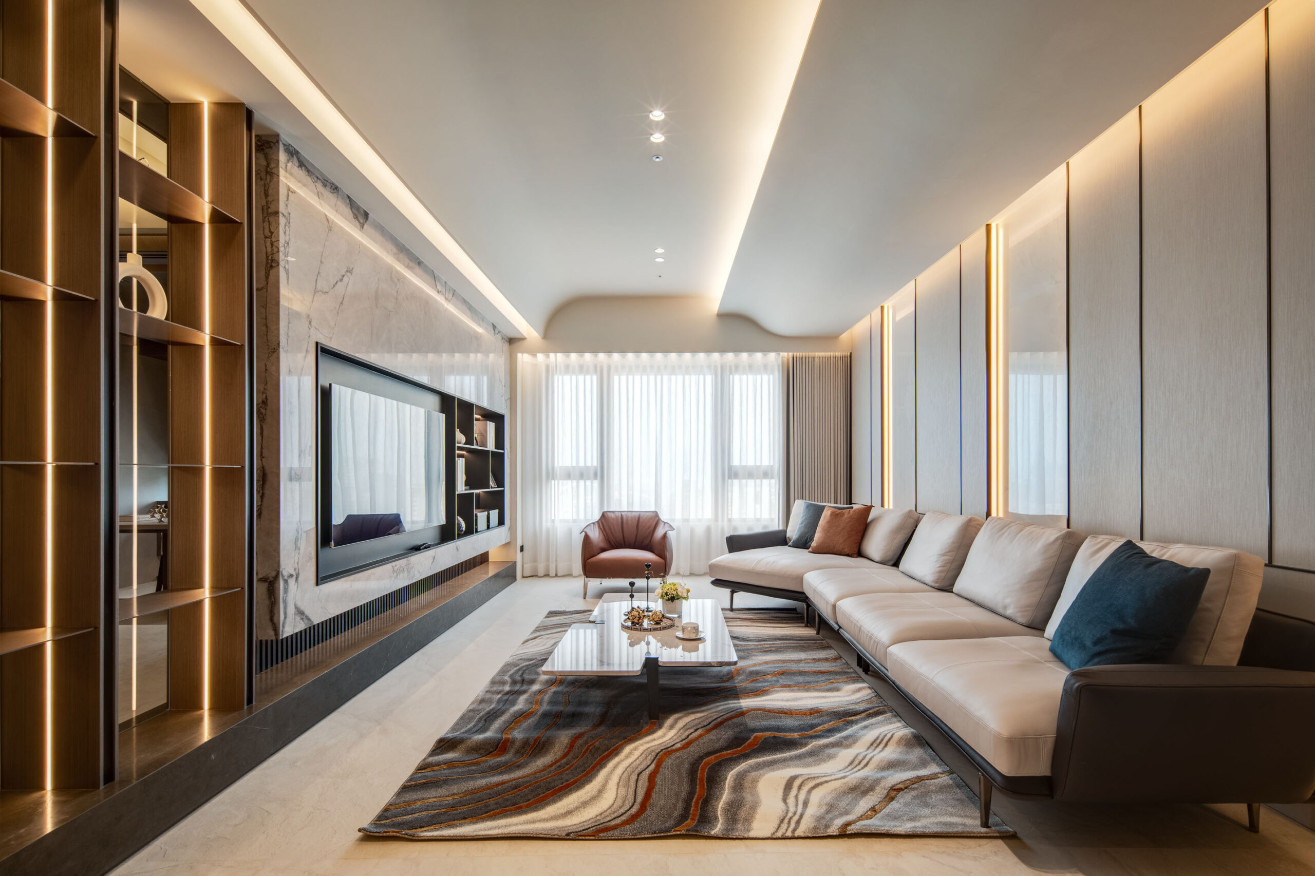 台北室內設計公司｜域見奢華，台北住宅設計案-9