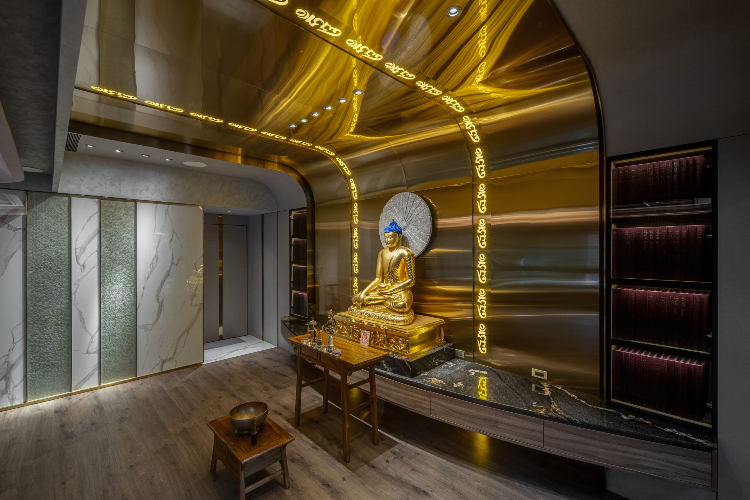 商空設計|明光凝蘊,禪心會所設計案-3