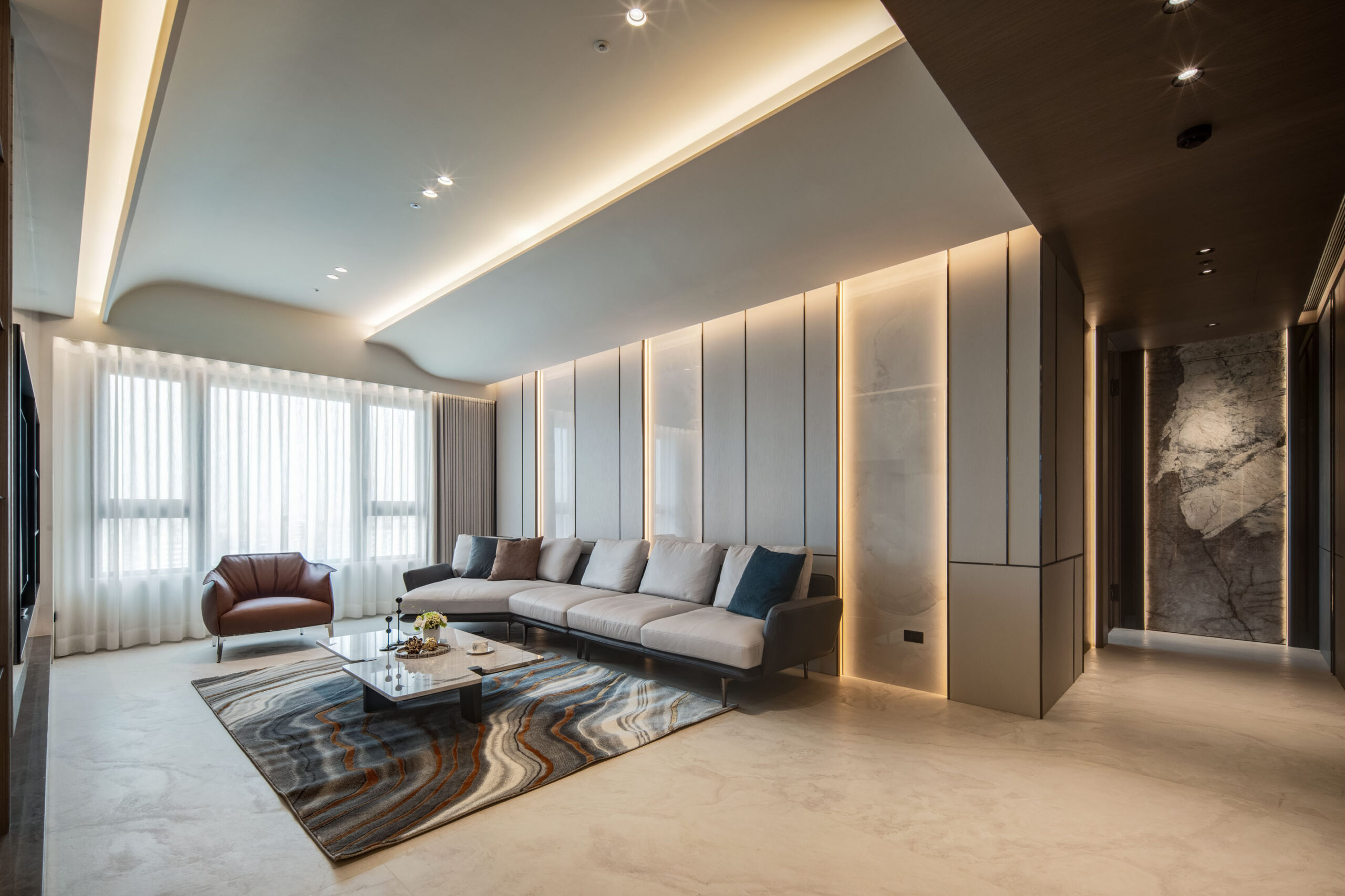 台北室內設計公司｜域見奢華，台北住宅設計案-8