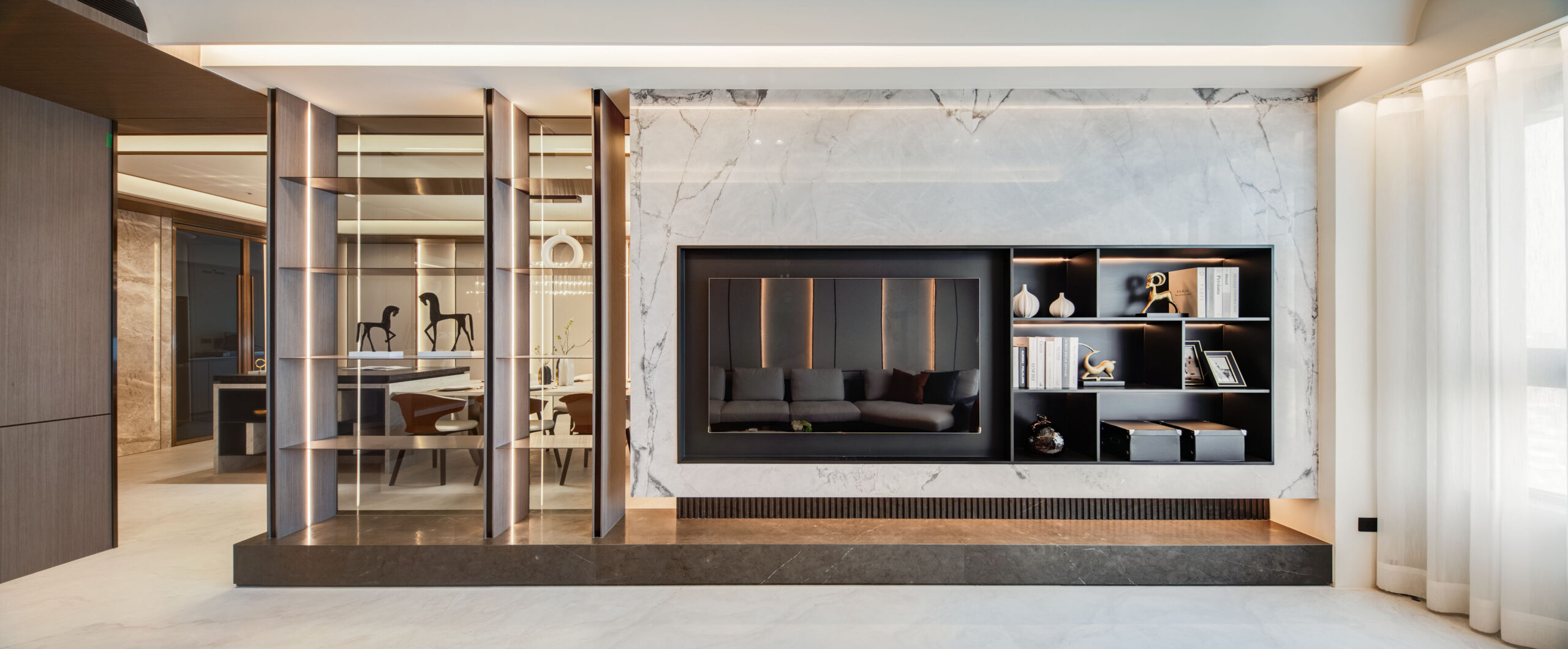 台北室內設計公司｜域見奢華，台北住宅設計案-5