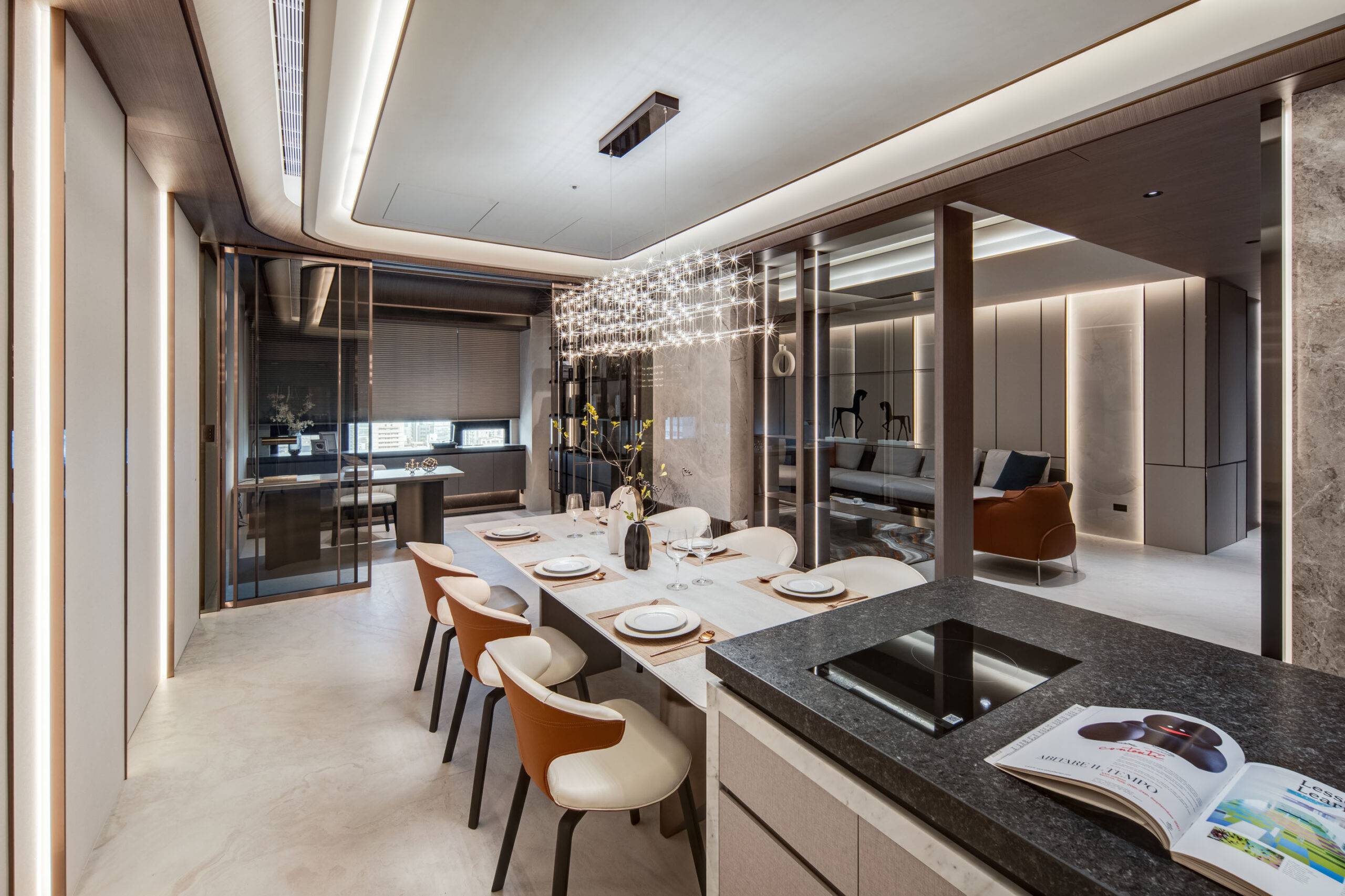 台北室內設計公司｜域見奢華，台北住宅設計案-2