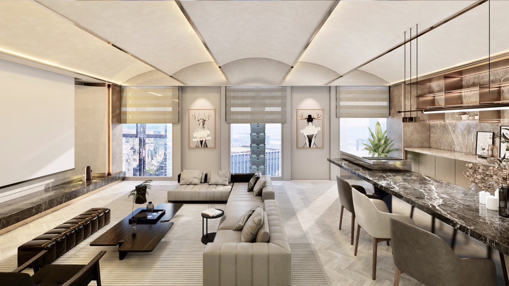 老屋裝修|縵色雲光,招待會所設計案-3