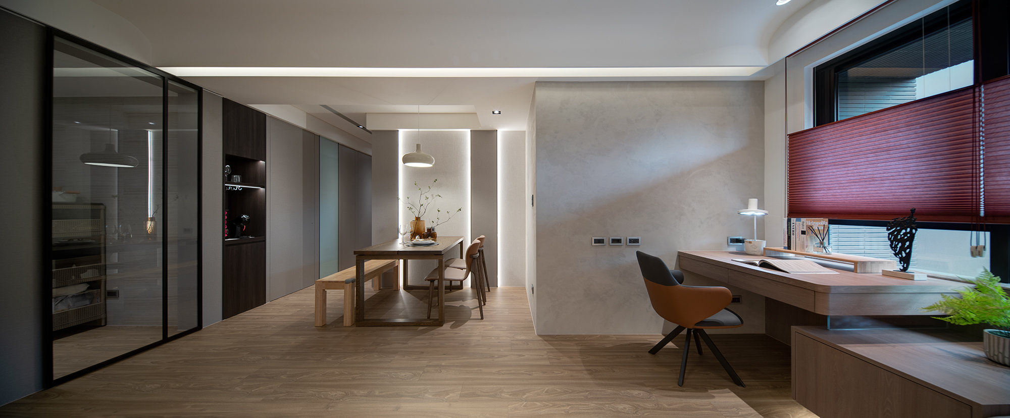 中古屋翻修|寂境微光,新北住宅設計案-2