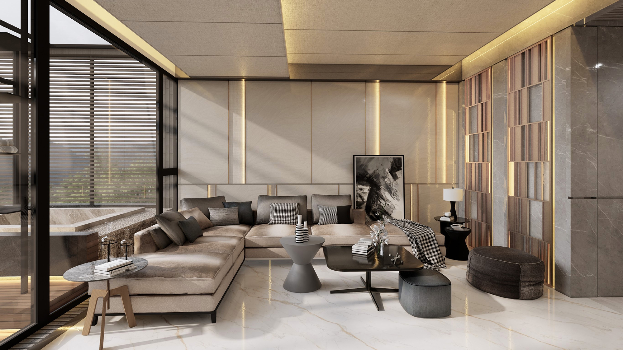 別墅室內設計｜大美雅集，透天別墅設計案-cover